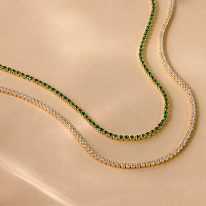 Juego de collar de tenis