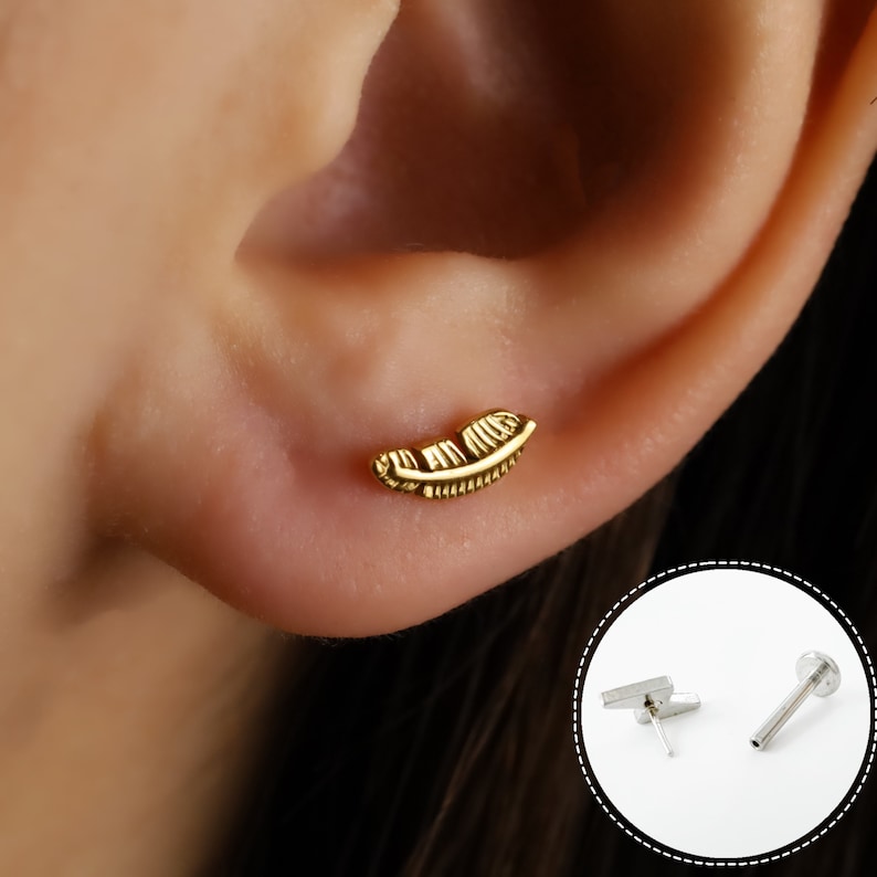 Süße Labret-Ohrstecker | 16g