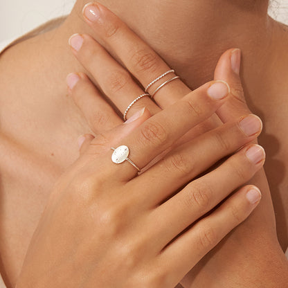 Anillo ovalado de constelación
