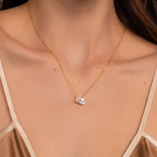 Collar de diamantes Toi et Moi