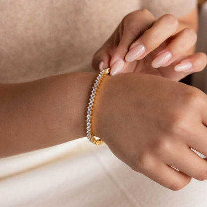 3 Prong Tennis Bracelet