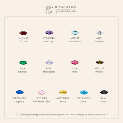 Toi et Moi Infinity Birthstone Ring