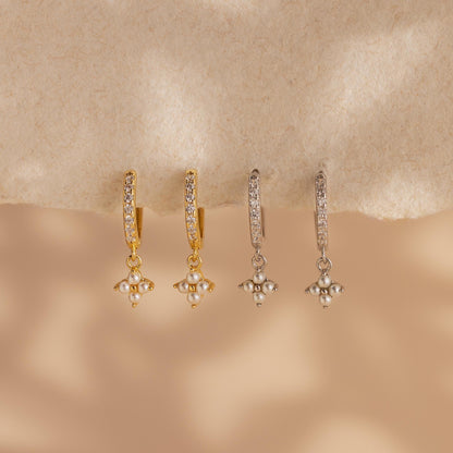 Perlen-Efeu-Blumen-Huggies