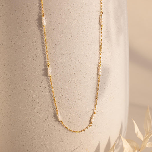 Collar de la estación de perlas de Hali