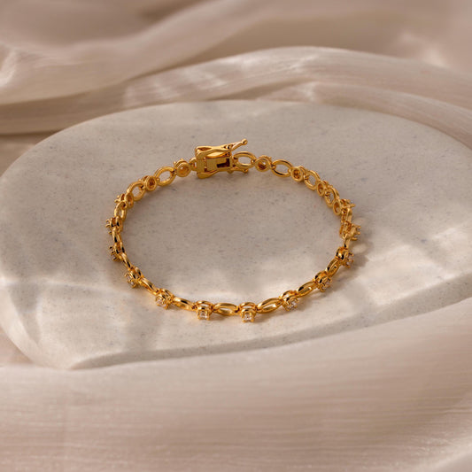 Diamond Chain Tennis Bracelet