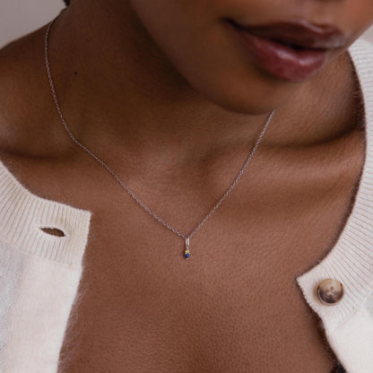 Dainty Duo Birthstone Charm