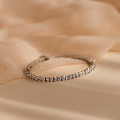 Marquise Diamond Tennis Bracelet