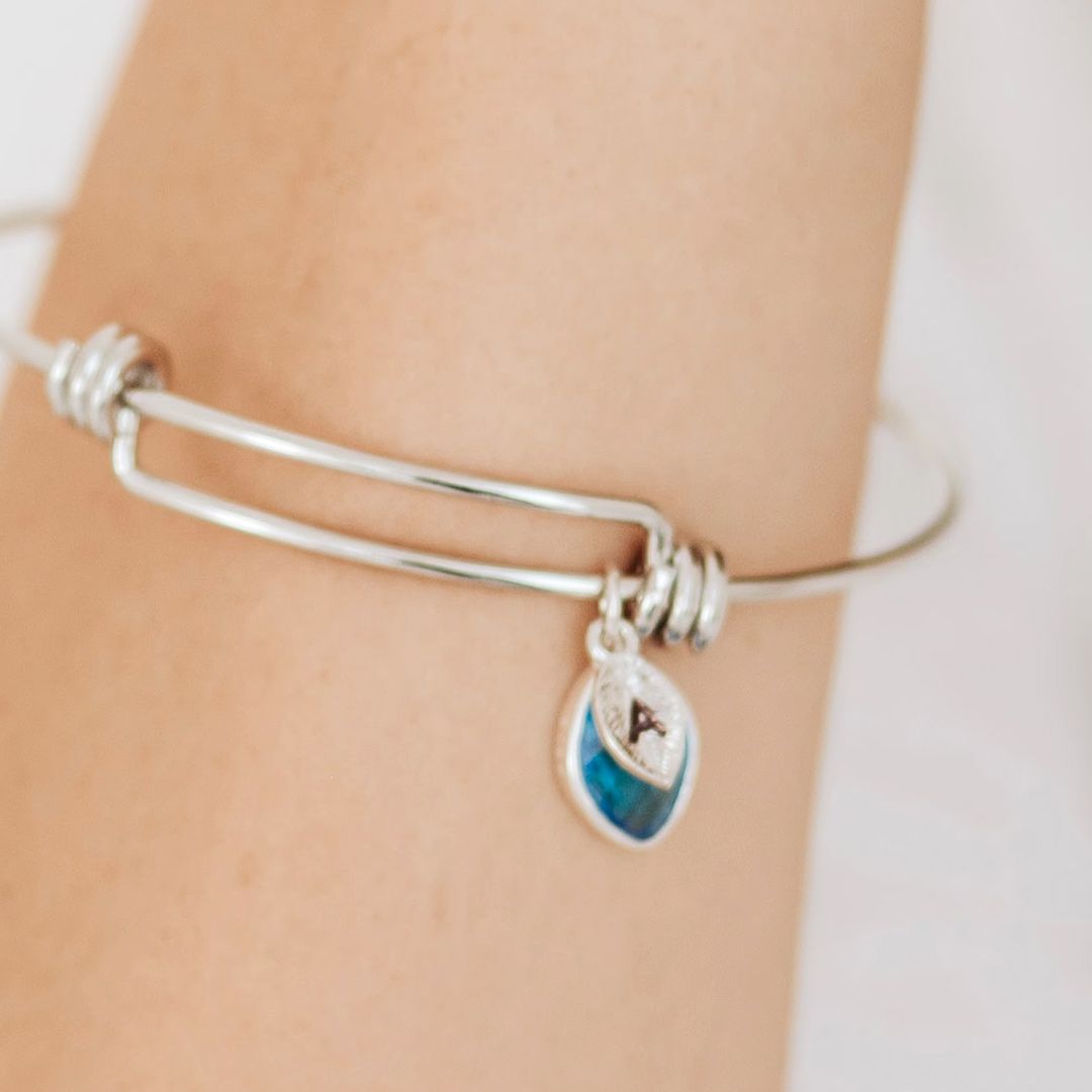 Armband mit Geburtsstein-Familienanhänger