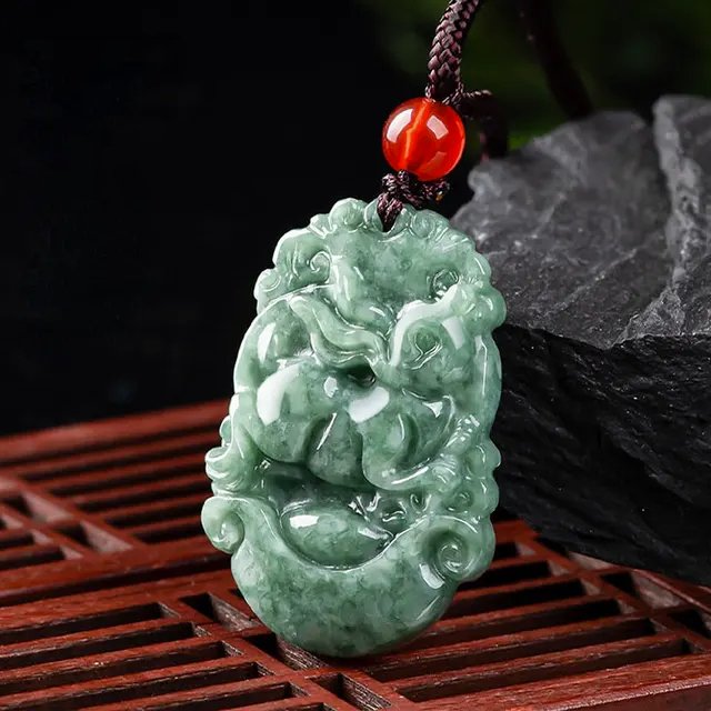 Jadeite Good Luck Necklace
