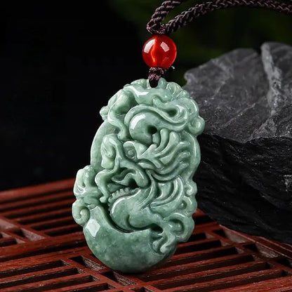 Jadeite Good Luck Necklace