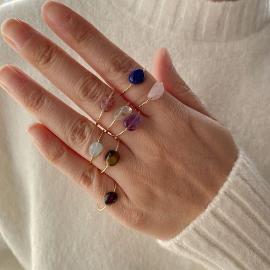 Lucky Charm Gemstone Ring
