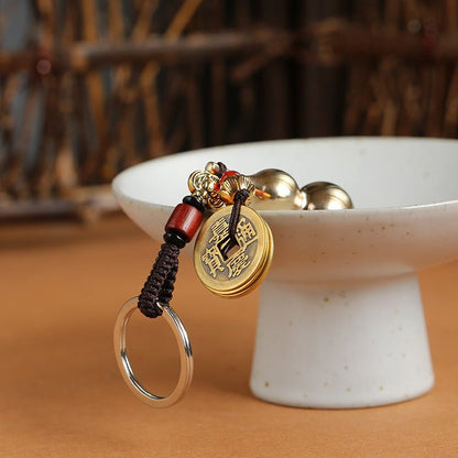 Lucky Gourd Wealth Keychain