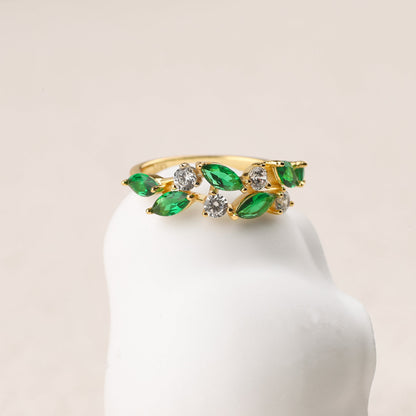 Marquis New Leaf Ring