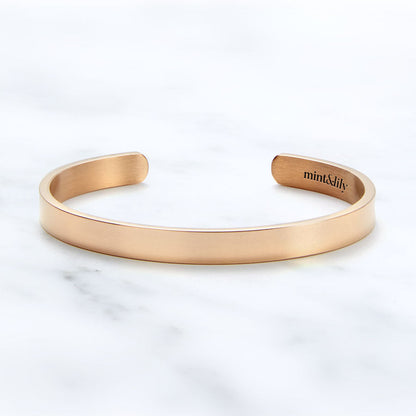 Believe in You Like I Do Cuff Bracelet