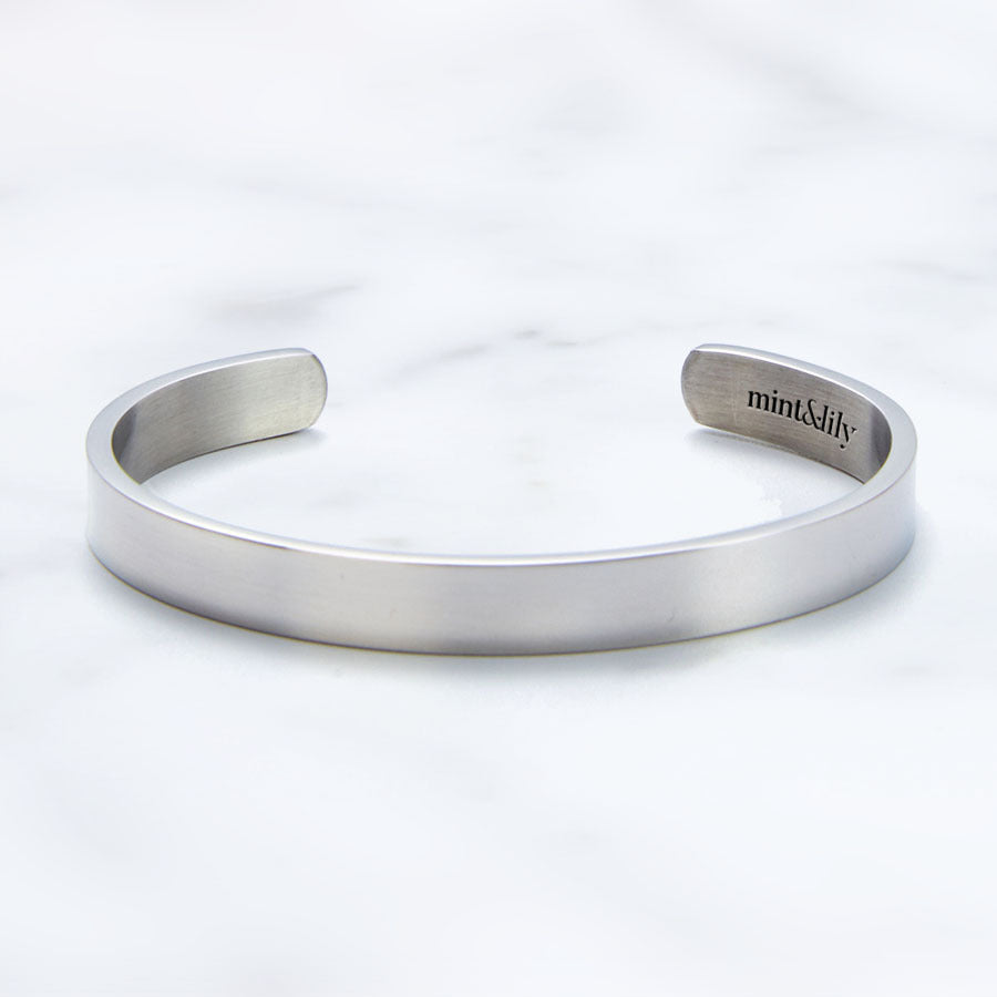 Keep Fucking Going Personalizable Cuff Bracelet