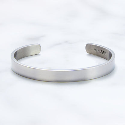 Believe in You Like I Do Cuff Bracelet