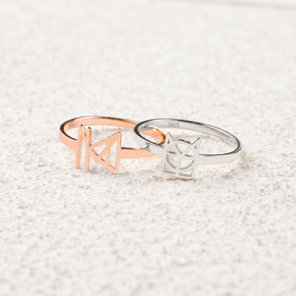 Monogramm-Namensring