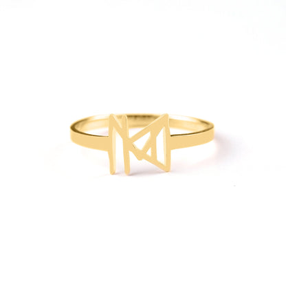 Monogramm-Namensring