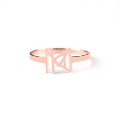 Monogramm-Namensring