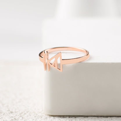 Monogramm-Namensring
