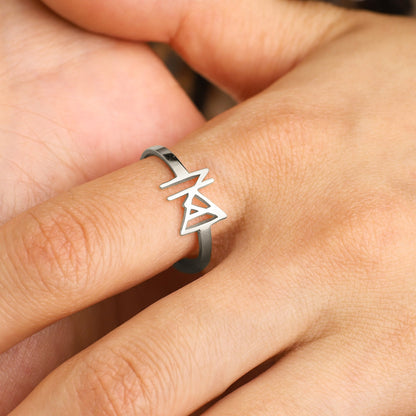 Monogramm-Namensring