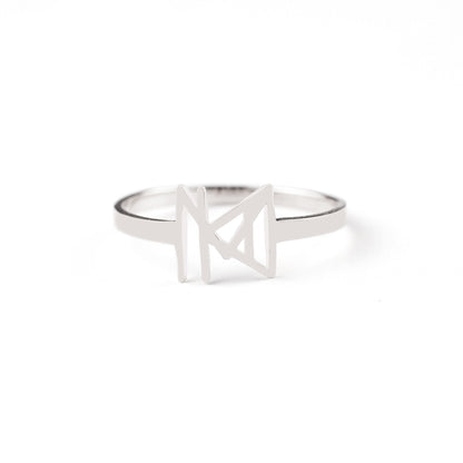 Monogramm-Namensring