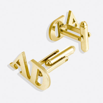 Gemelos con monograma y iniciales