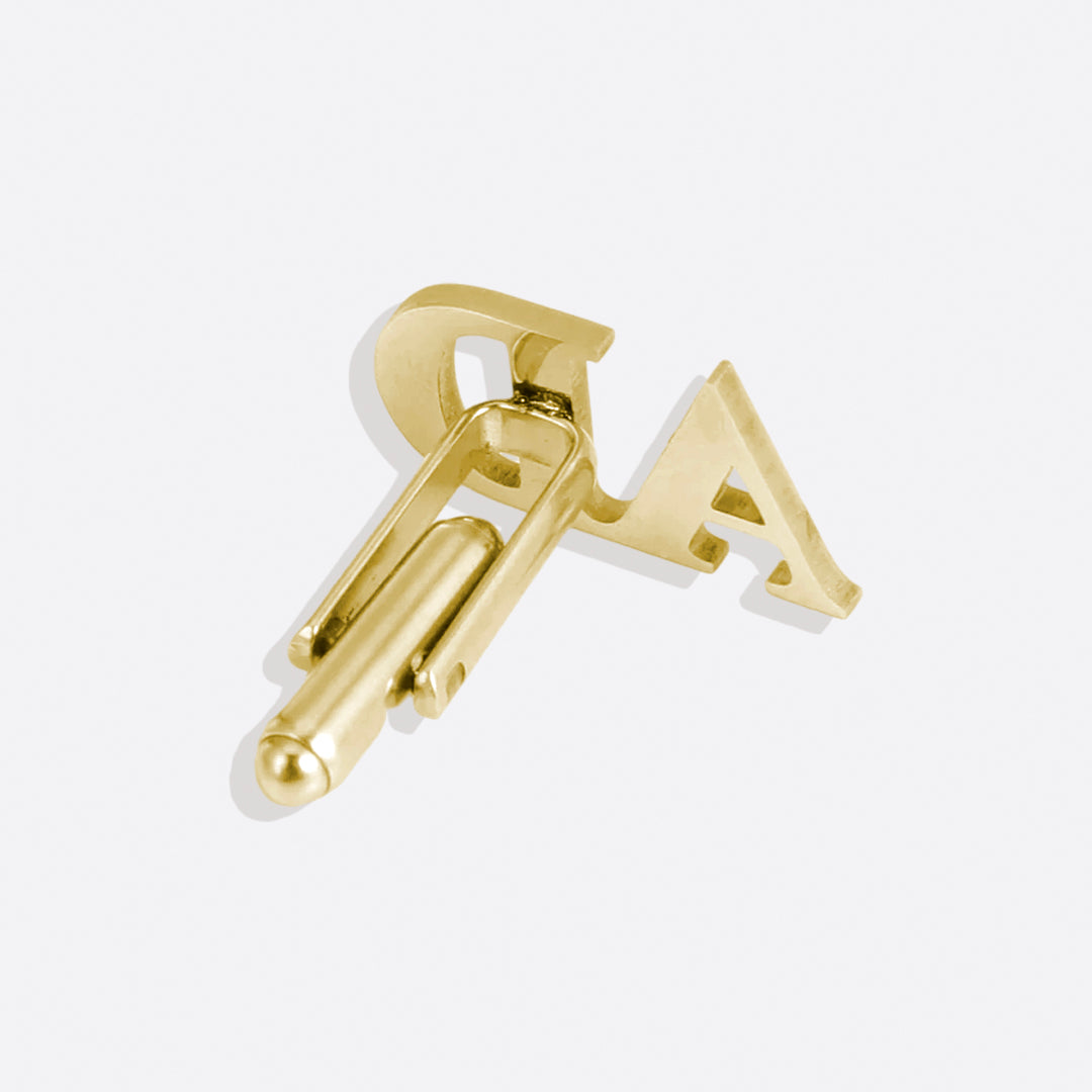 Gemelos con monograma y iniciales