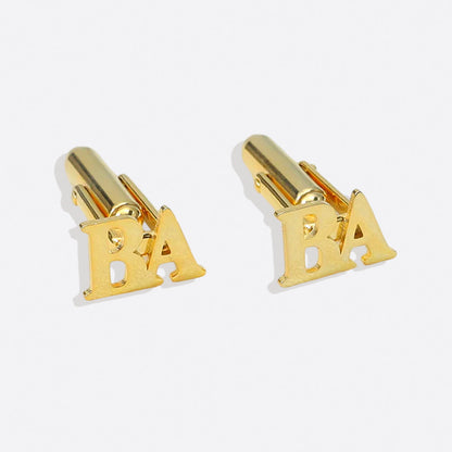 Gemelos con monograma y iniciales