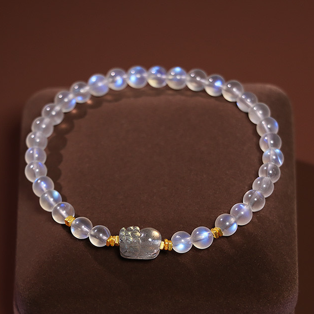 Moonstone Pixiu Bracelet