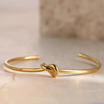 Mother & Daughter Infinity Knot Bracelet Bangle