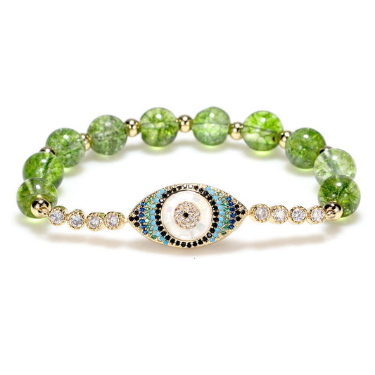 Natural Peridot Abundance Bracelet