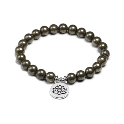 Natural Pyrite Energy Healing Bracelet