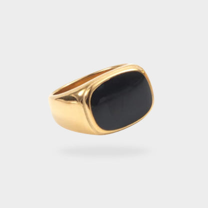 Onyx Signet Rings