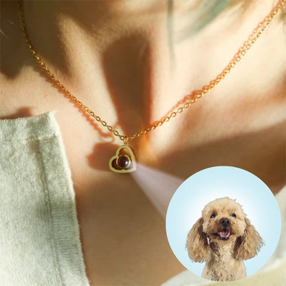 Personalized Pet Photo Projection Jewelry