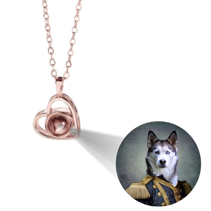 Personalized Pet Photo Projection Jewelry
