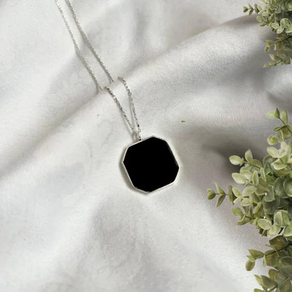 Photo Necklace with Heat Activated Hidden Picture