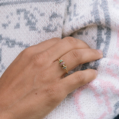 Anillo antiestrés Rondelle Trio