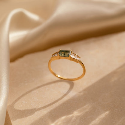 Agate Statement Ring
