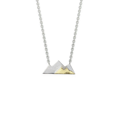 Bergkette Halskette