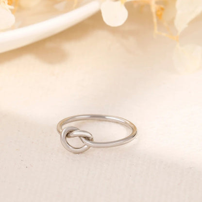 Simple Promise Knot Ring