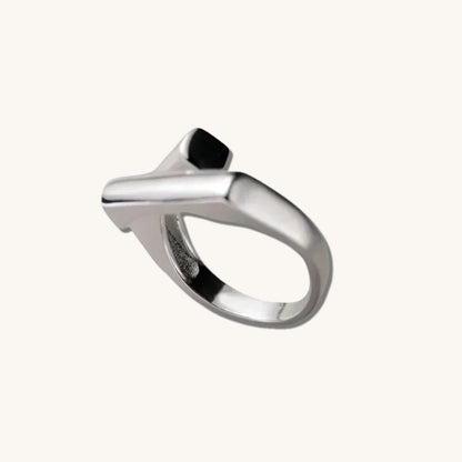 Sleek Square Open Ring