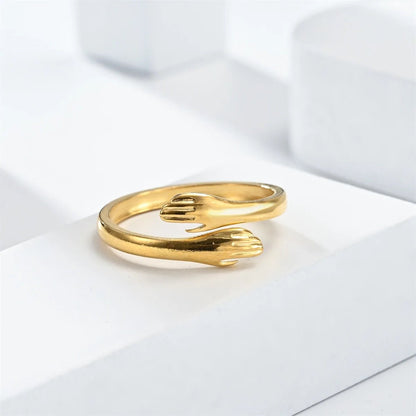 Couple's Hug Ring