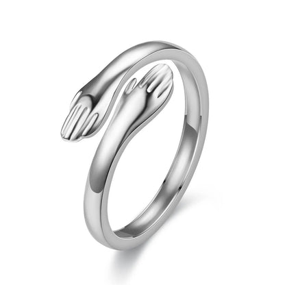 Couple's Hug Ring