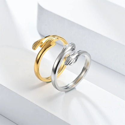 Couple's Hug Ring
