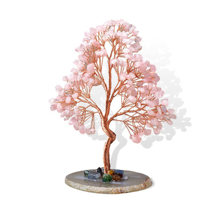 Strawberry Quartz Fortune Tree