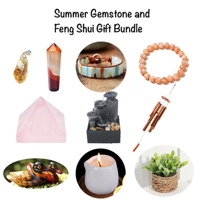 Summer Gemstone and Feng Shui Gift Bundle