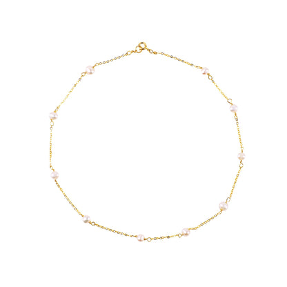 Halsband mit zehn Perlen 