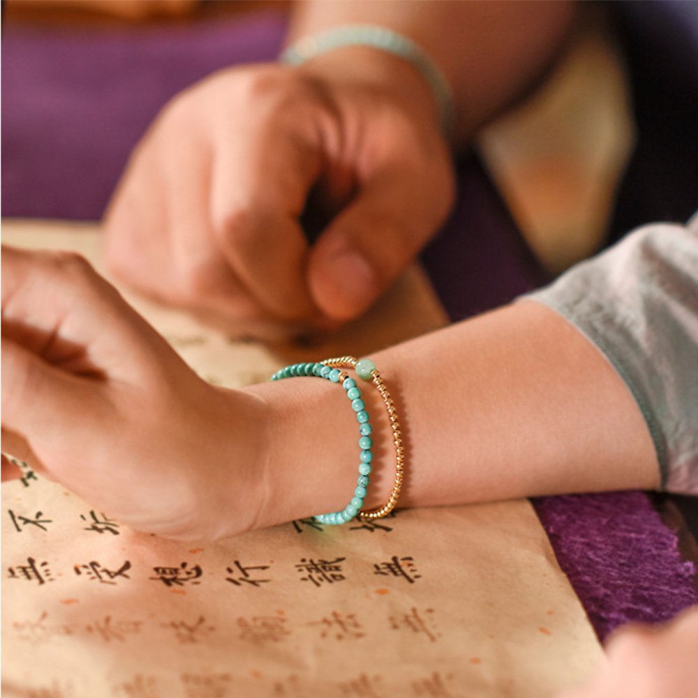 The Calming and Grounding Turquoise Bracelet
