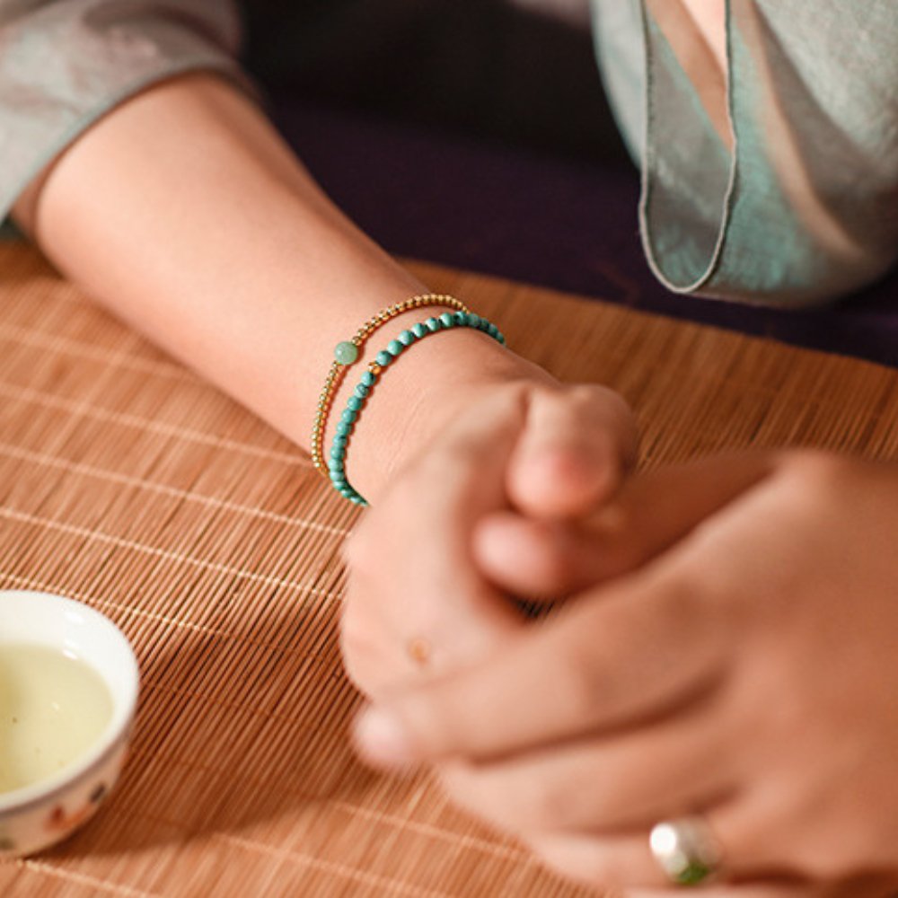 The Calming and Grounding Turquoise Bracelet